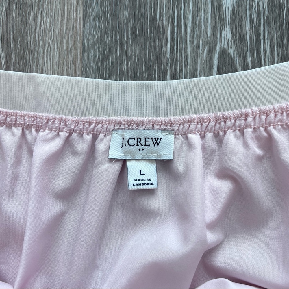 J. Crew Factory Blush Tiered Midi Skirt - Picture 4 of 8